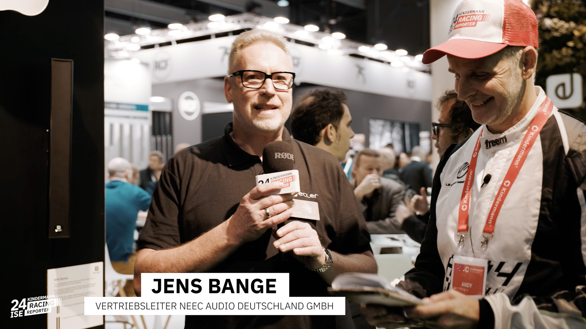 Im Interview mit Jens Bange,<br>Vertriebsleiter NEEC Audio Deutschland