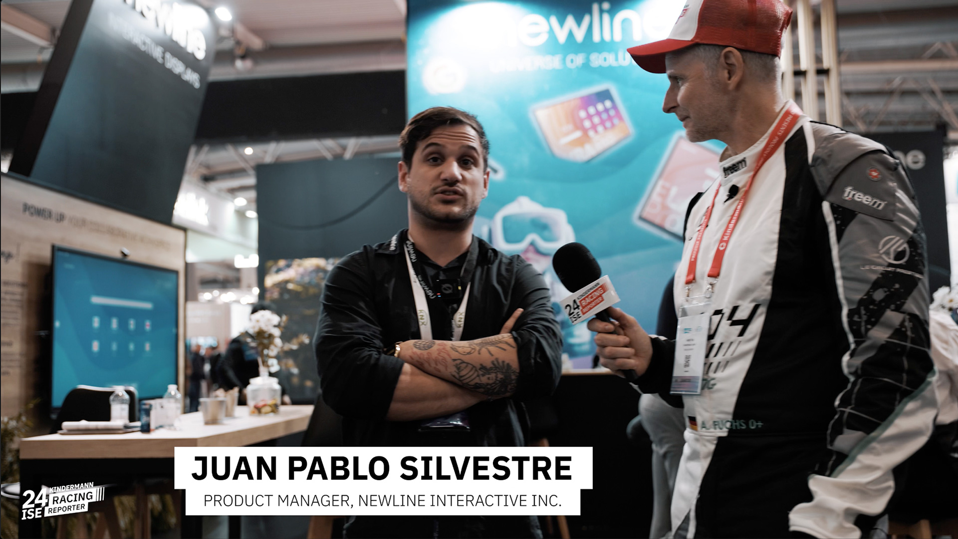 Im Interview mit Juan Pablo Silvestre,<br>Product Manager, Newline Interactive