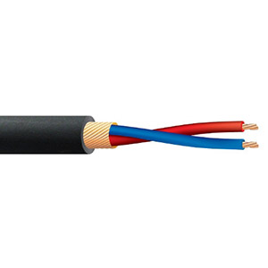 Mikrofonkabel, 2x0,22mm²,  sw