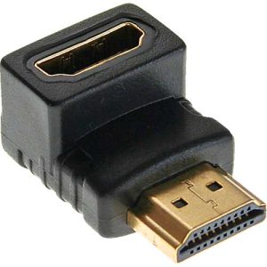 HDMI adapter male/female 90