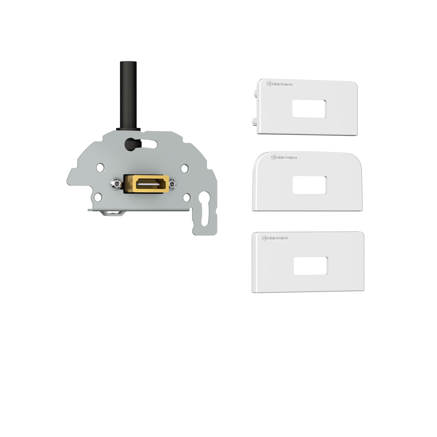 Konnect design click HDMI 90° outlet