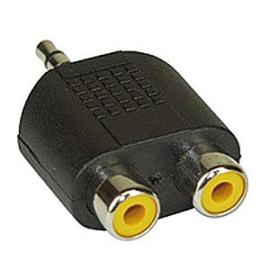 Adapter cinch socket/jack plug