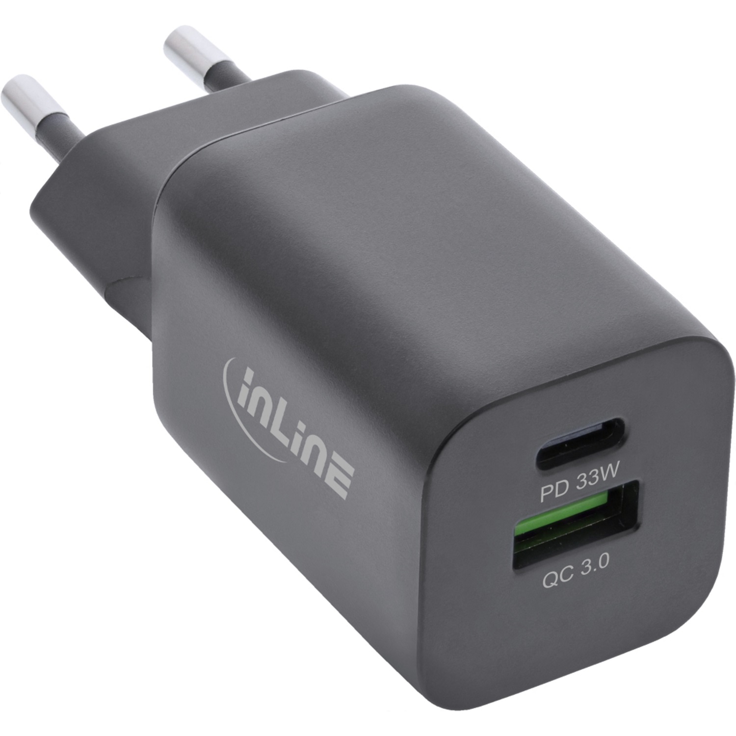 USB power supply/charger 33W, black