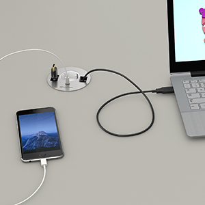 CablePort table³ Strom USB/C + Kabel