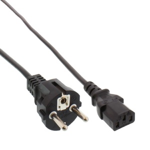 Netzkabel 1,8 m schwarz