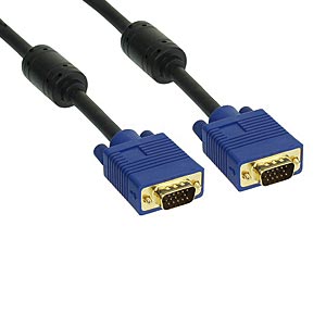 VGA cable (HD15/St/St) 10 m