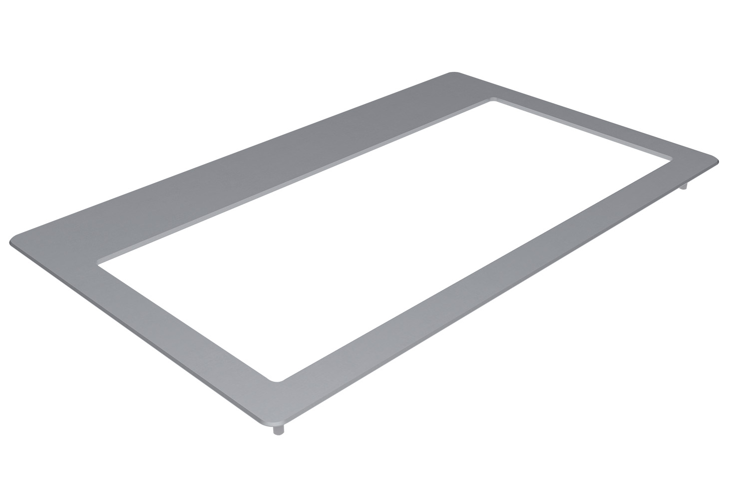 Aluminium frame with facet, 4-fold