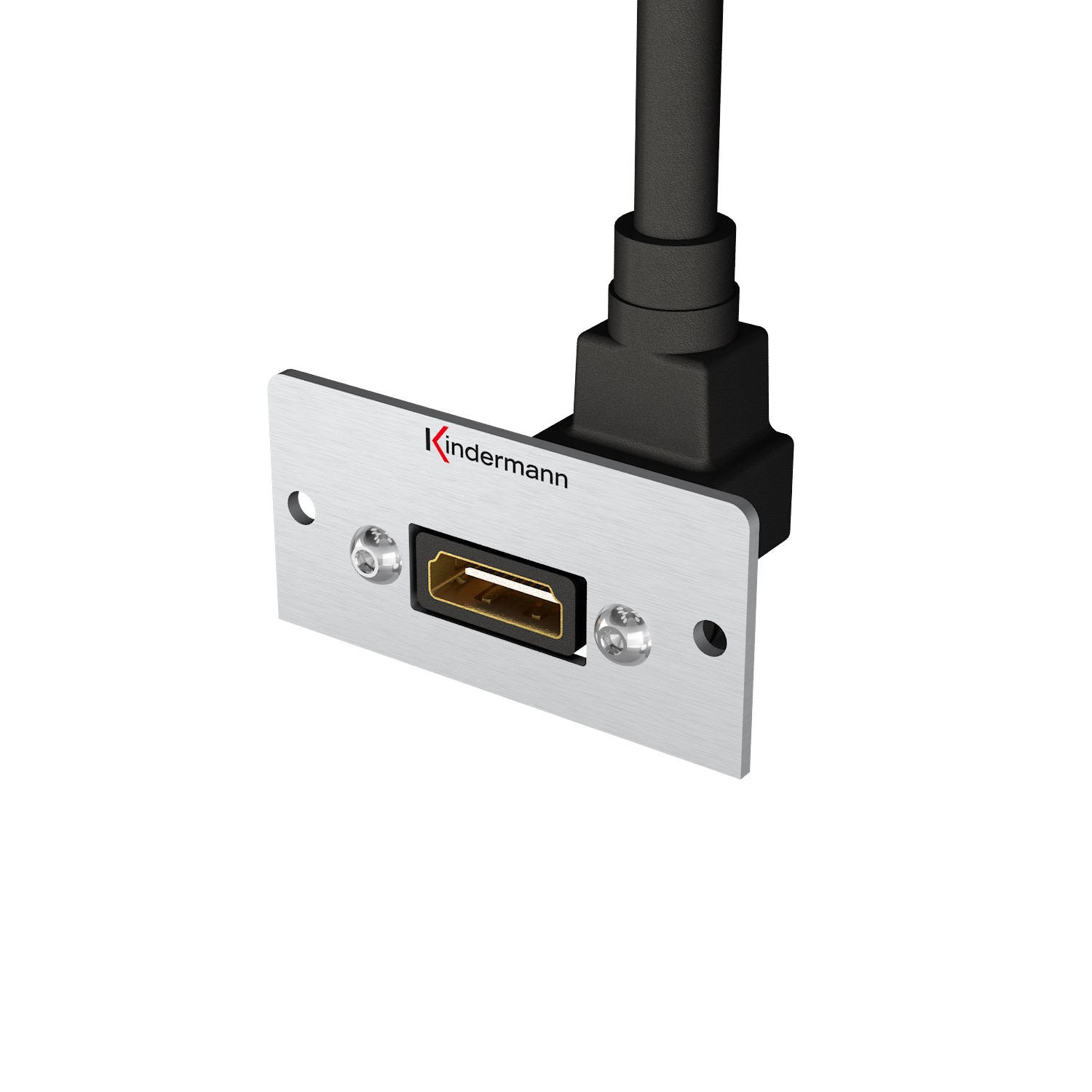 Konnect 50 alu - HDMI 90° outlet