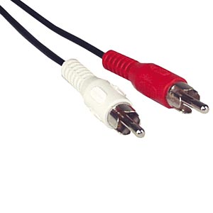 Stereo cinch cable, 2 m