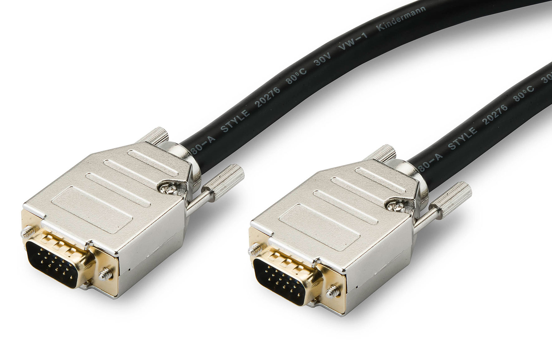 VGA cable (HD15) high-end, 10 m