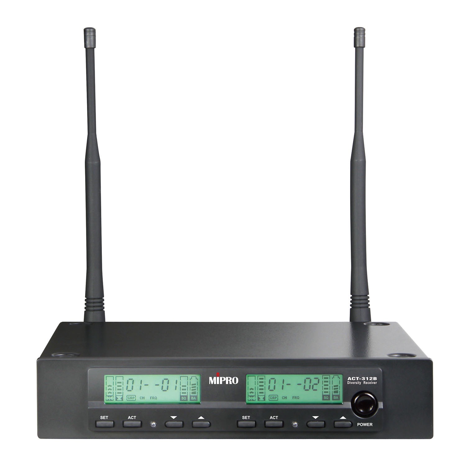 UHF Dual Receiver ACT312B 823-832MHz