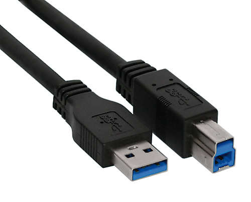 USB-Kabel 3.0 (A-St/B-St) 2 m
