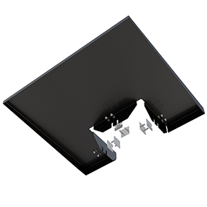 Frontablage für DisplayLift