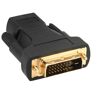 Adapter HDMI / DVI-D (Bu/St)