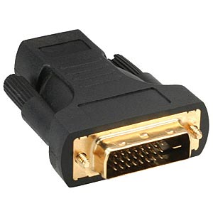 Adapter HDMI auf DVI-D (Bu-St)