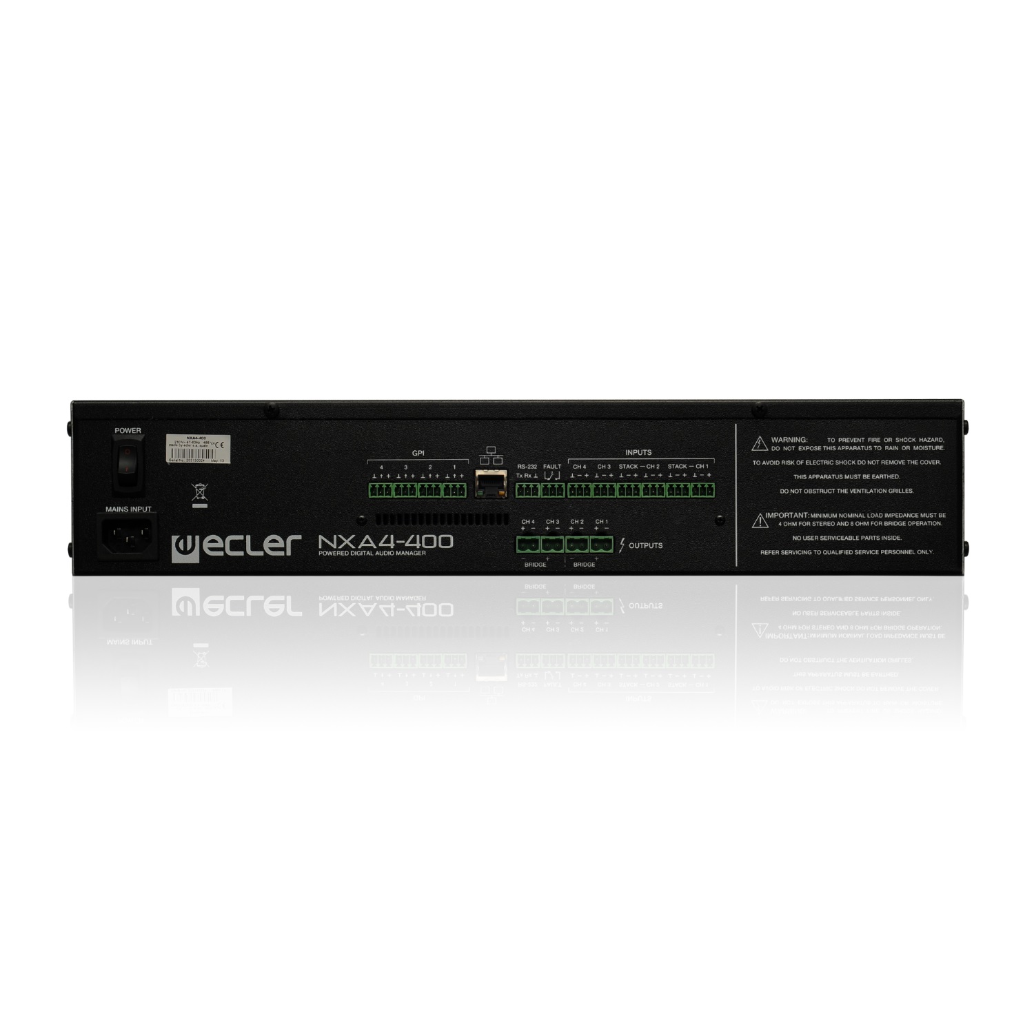 NXA4-400 Digital Audio Manager