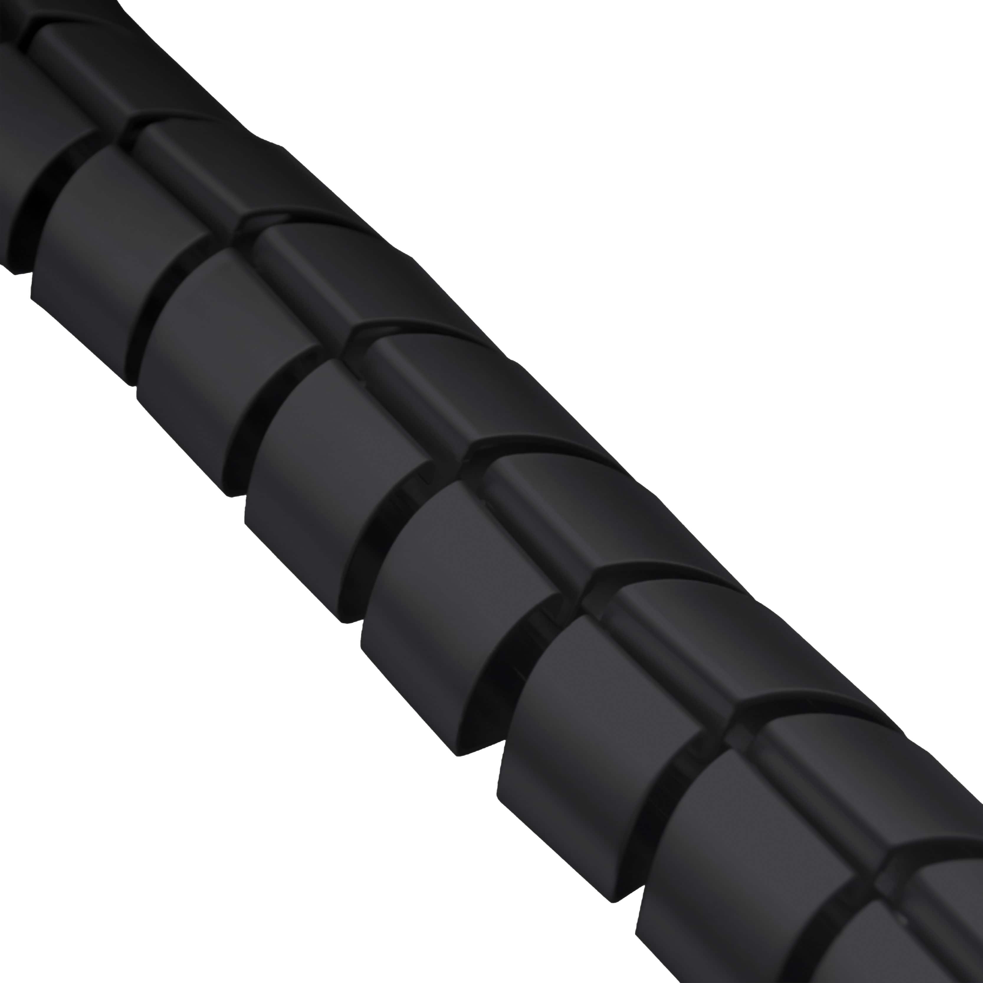 Cable duct extension black