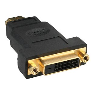 Adapter HDMI / DVI-D (St/Bu)